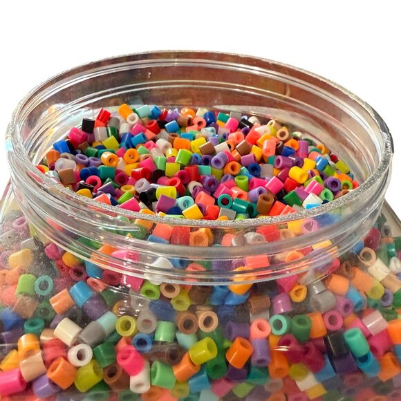 PERLER BEADS ONLY open container multicolored refills up to 22,000 beads ages 6+ - Picture 3 of 5